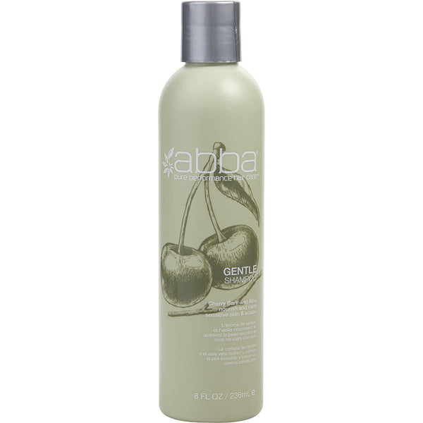 ABBA by ABBA Pure & Natural Hair Care (UNISEX) - GENTLE SHAMPOO 8 OZ (NEW PACKAGING)