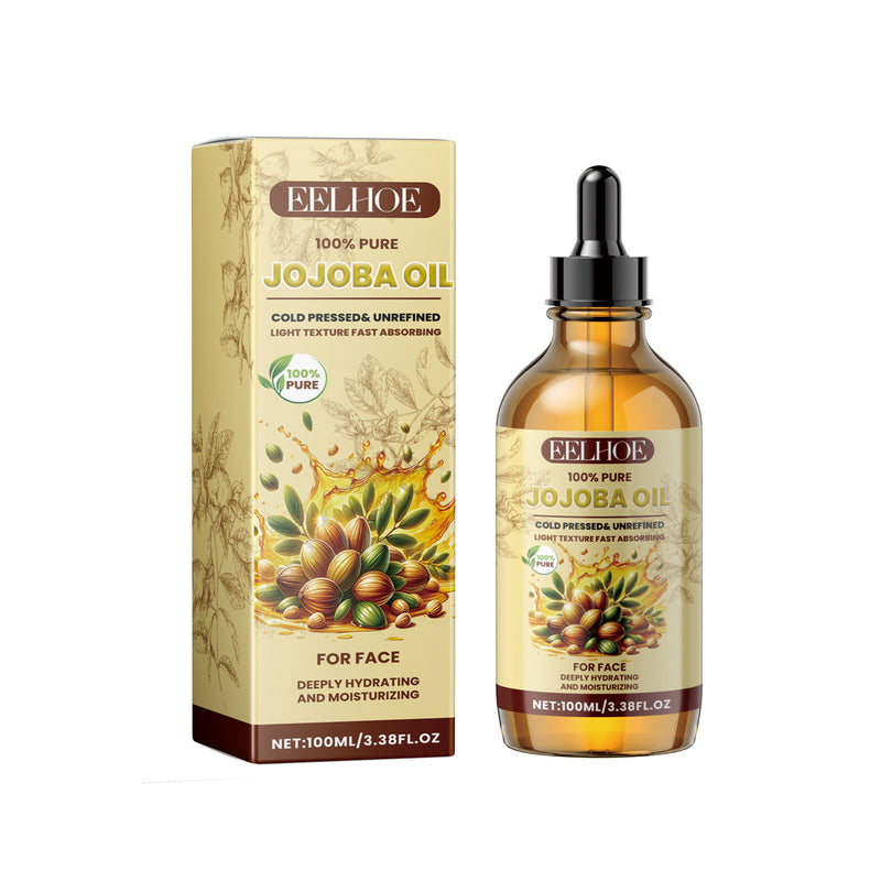 Eelhoe Jojoba Face Essential Oil, Facial Moisturizing, Moisturizing, Brightening And Firming Care Jojoba Essential Oil