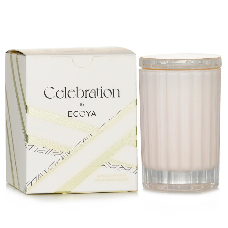 ECOYA - Mini Celebration Candle - White Musk & Warm Vanilla CELE05 / 015861 80g/2.8oz