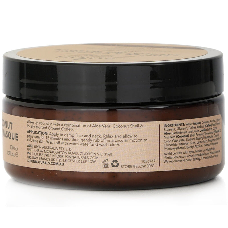 SUKIN - Natural Coffee & Coconut Exfoliating Masque 007354 100ml/3.38oz