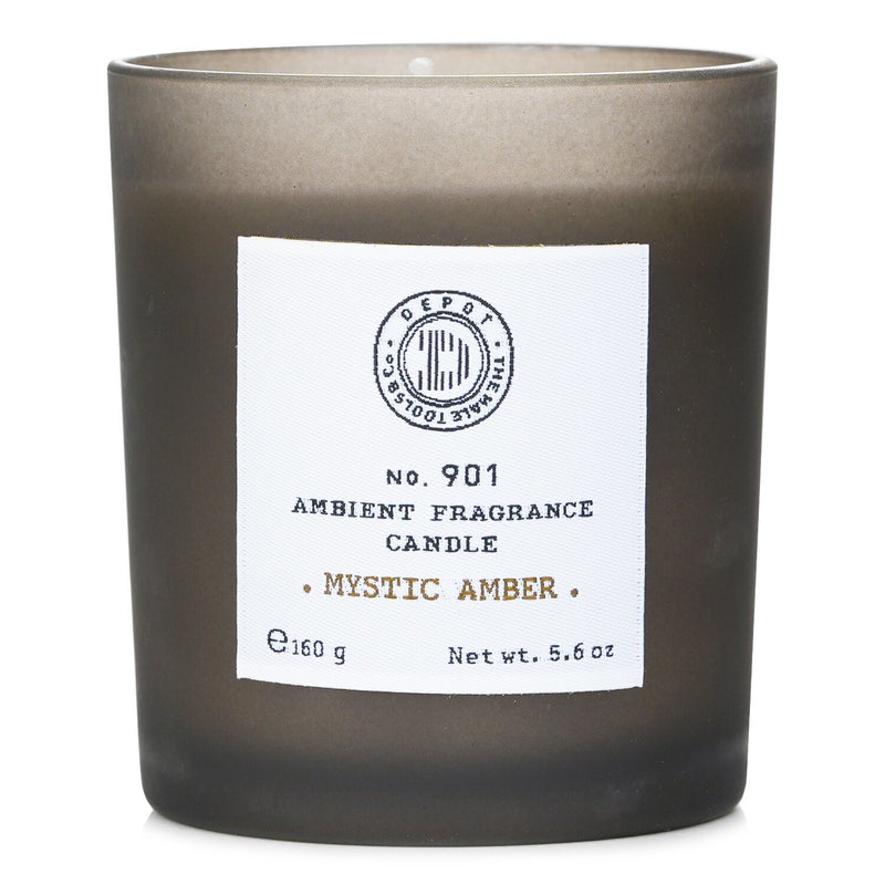 DEPOT - No. 901 Ambient Fragrance Candle - Mystic Amber 079088 160g/5.6oz