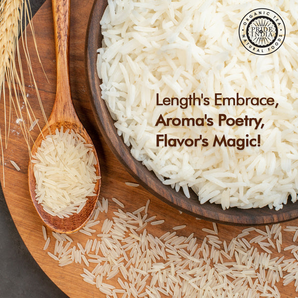 Extra Long White Basmati Rice 40 LBS