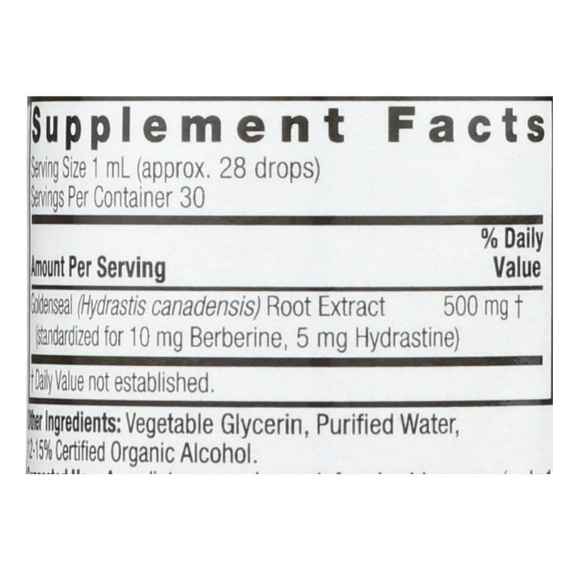 Nature's Answer - Goldenseal Root - 1 Fl Oz