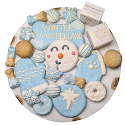 Winter Themed Dog Treats Gift Box