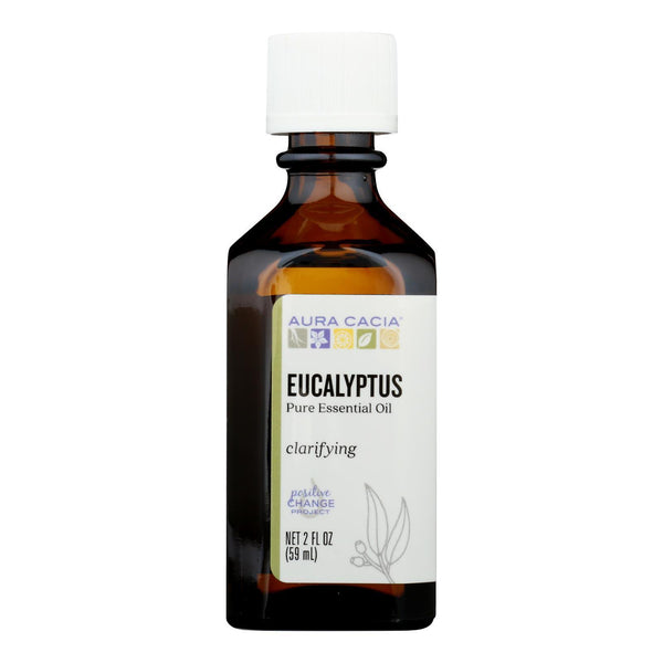 Aura Cacia - Essential Oil Eucalyptus Pure - 2 Fl Oz