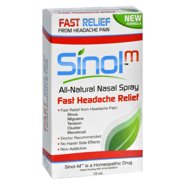 Sinol Headache Relief Nasal Spray - 15 Fl Oz