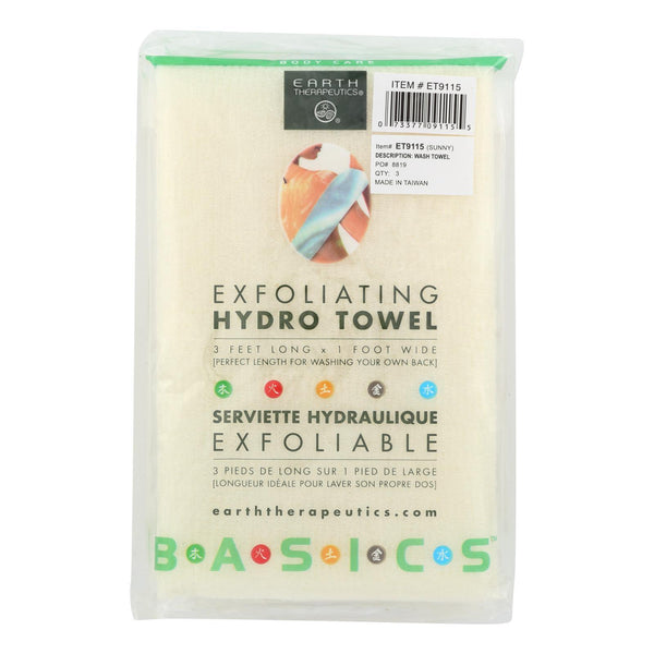 Earth Therapeutics Hydro Towel - Exfoliating - 1 Towel