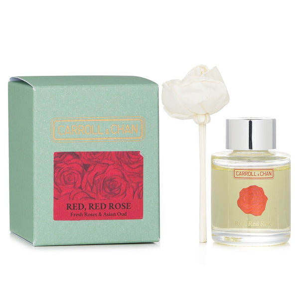 CARROLL & CHAN - Mini Diffuser - # Red, Red Rose (Fresh Roses & Asian Oud) 013342 20ml