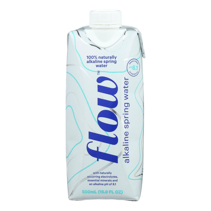 Flow Spring Water - Natural Alkaline - Case Of 12 - 500 Ml