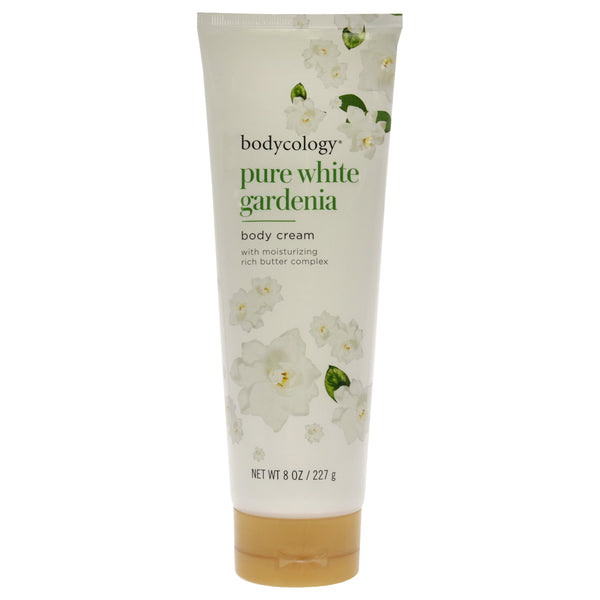 Body Cream - Pure White Gardenia by Bodycology for Women - 8 oz Body Cream