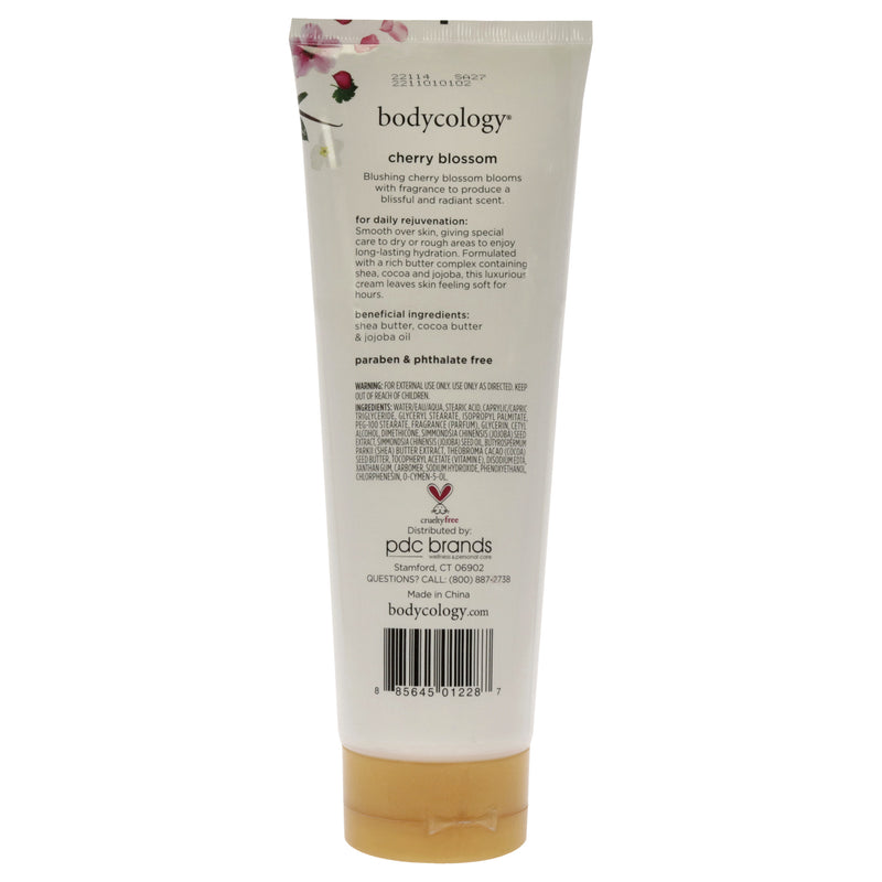 Body Cream - Cherry Blossom by Bodycology for Women - 8 oz Body Cream