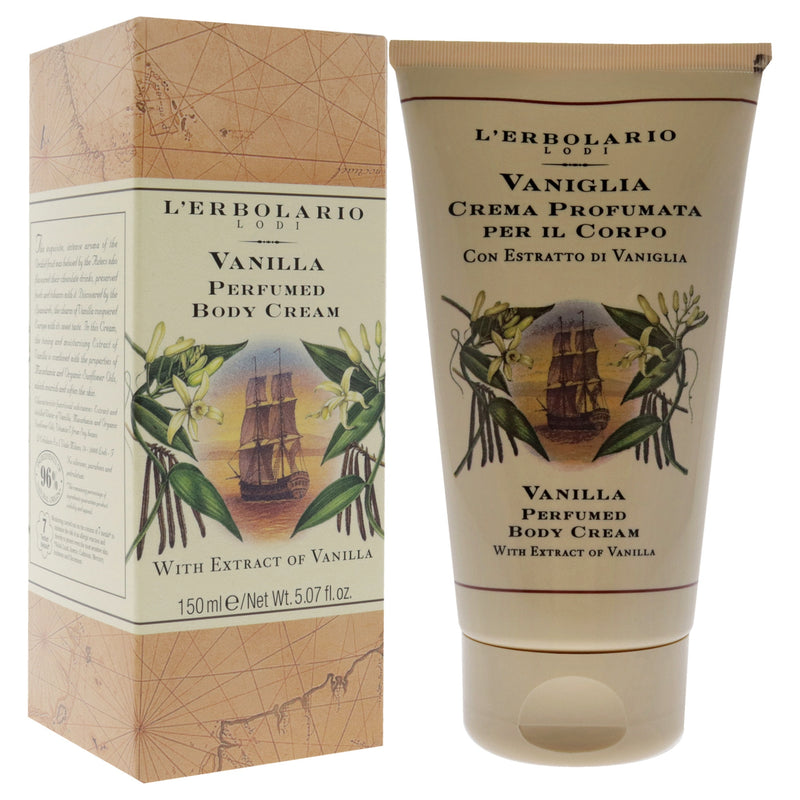 Perfumed Body Cream - Vanilla by LErbolario for Unisex - 5.07 oz Body Cream