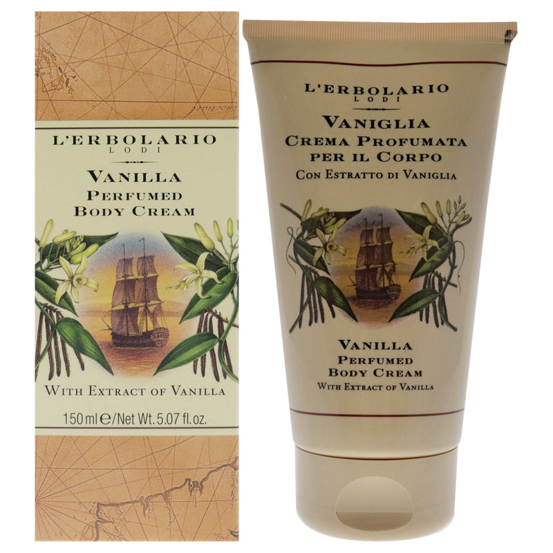 Perfumed Body Cream - Vanilla by LErbolario for Unisex - 5.07 oz Body Cream