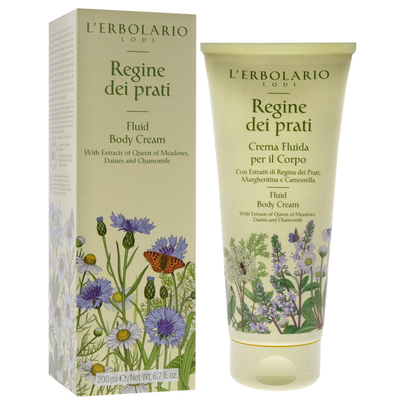 Regine Dei Prati Fluid Body Cream by LErbolario for Unisex - 6.7 oz Body Cream