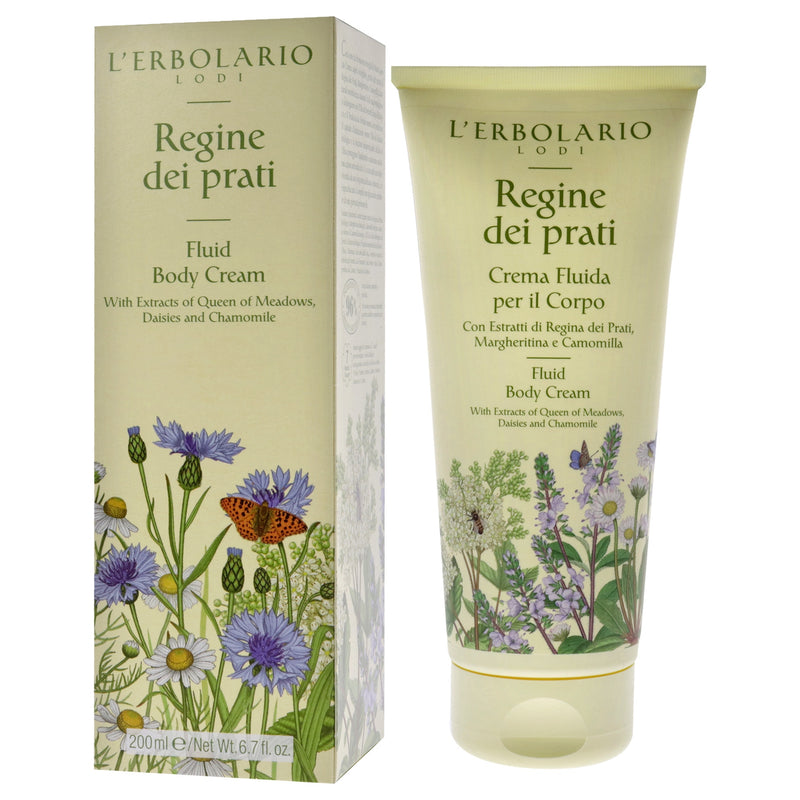 Regine Dei Prati Fluid Body Cream by LErbolario for Unisex - 6.7 oz Body Cream