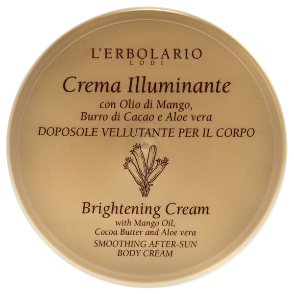 Brightening Body Cream by LErbolario for Women - 6.7 oz Body Cream