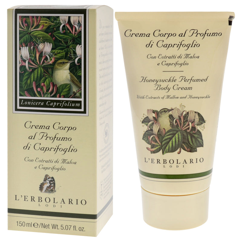 Perfumed Body Cream - Honeysuckle by LErbolario for Unisex - 5.07 oz Body Cream