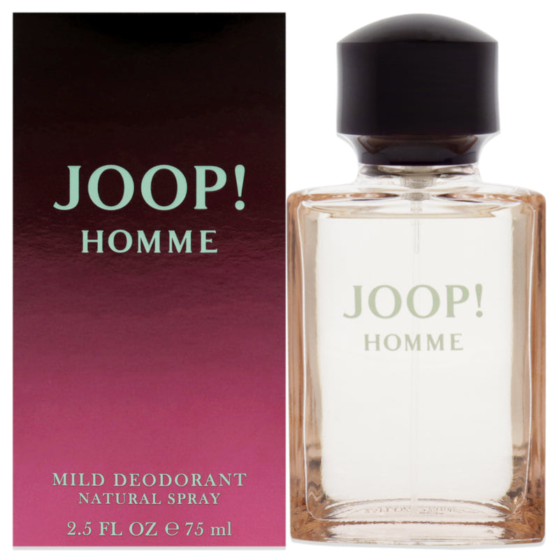 Joop by Joop for Men - 2.5 oz Mild Deodorant Spray