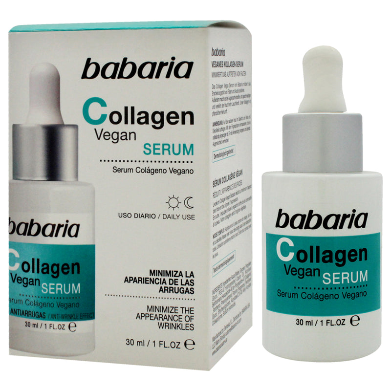 Collagen Vegan Serum by Babaria for Unisex - 1 oz Serum