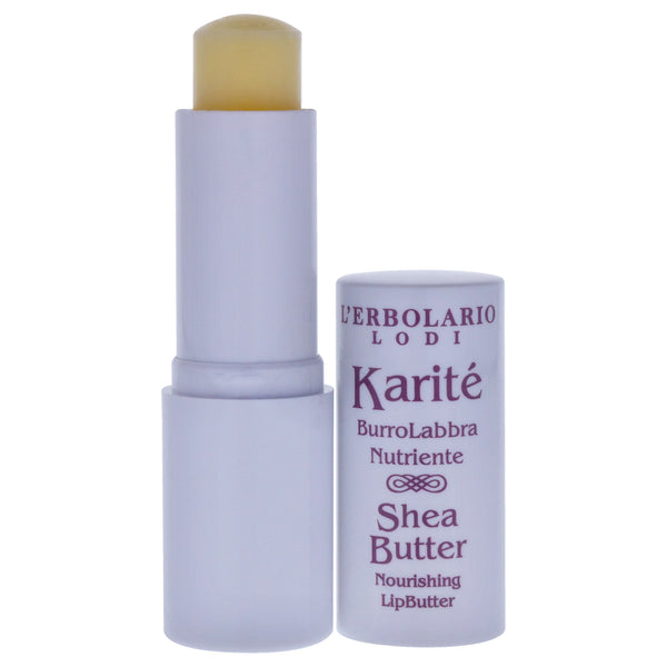 Nourishing Lips Butter - Shea Butter by LErbolario for Women - 0.18 oz Lip Balm