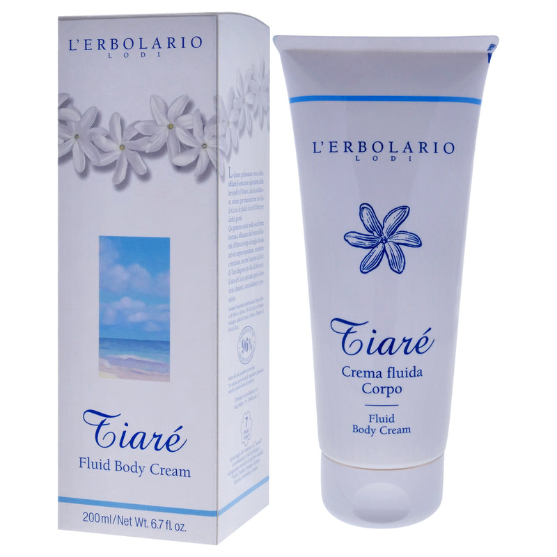 Fluid Body Cream - Tiare by LErbolario for Unisex - 6.7 oz Body Cream