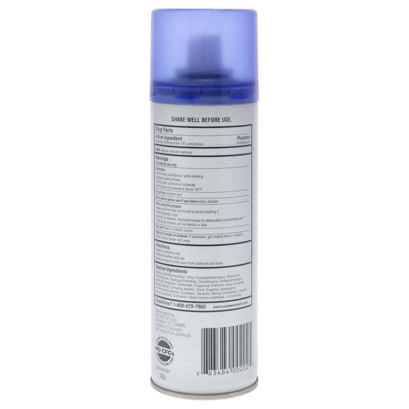 Aerosol Anti-Perspirant and Deodorant - Regular