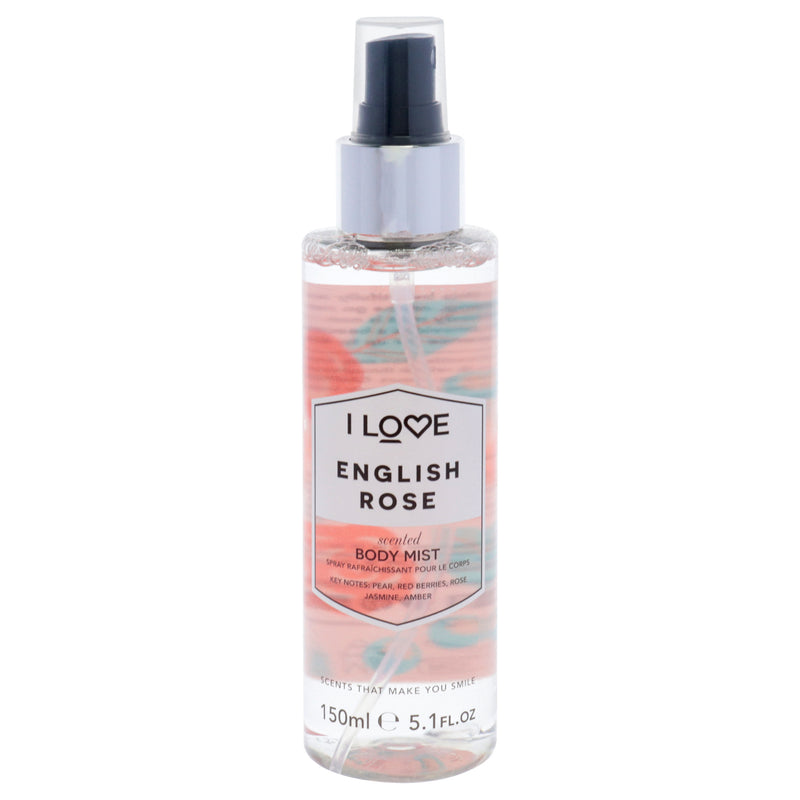 Scented Body Mist - English Rose