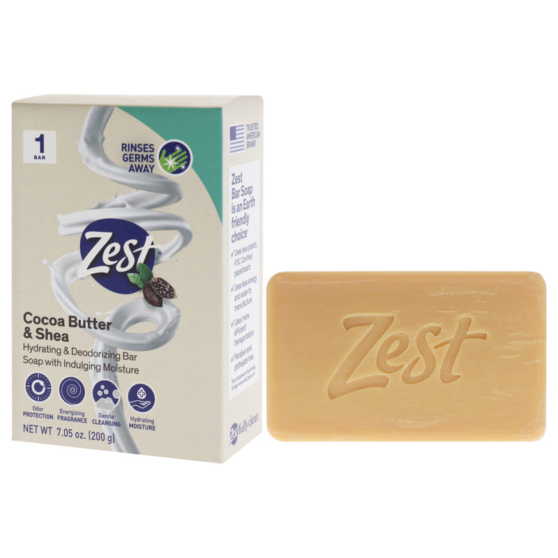 Hydrating Deodorant Bar Soap - Cocoa Butter and Shea