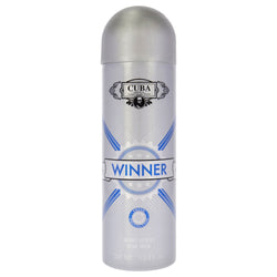 Cuba Winner by Cuba for Men - 6.6 oz Body Spray