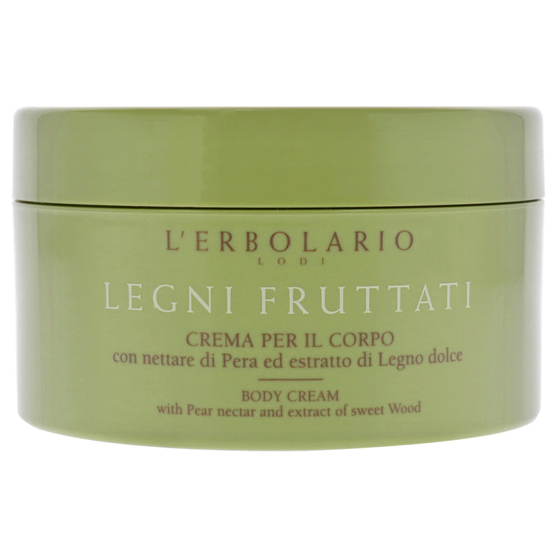 Body Cream - Pear Nectar and Sweet Woods by LErbolario for Unisex - 8.4 oz Body Cream