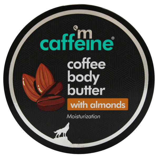 Coffee Body Butter with Almonds by mCaffeine for Unisex - 3.5 oz Body Butter