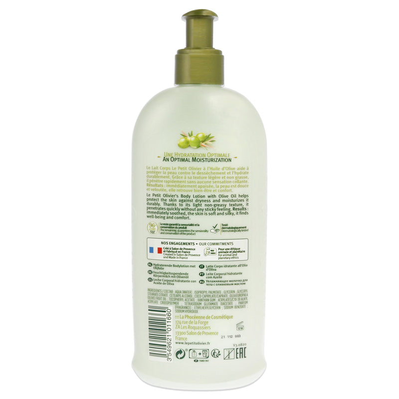 Moisturizing Body Lotion - Olive Oil by Le Petit Olivier for Women - 8.4 oz Body Lotion