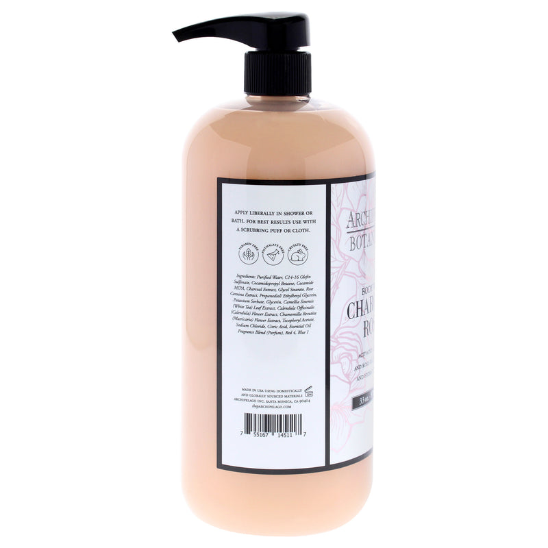 Body Wash - Charcoal Rose