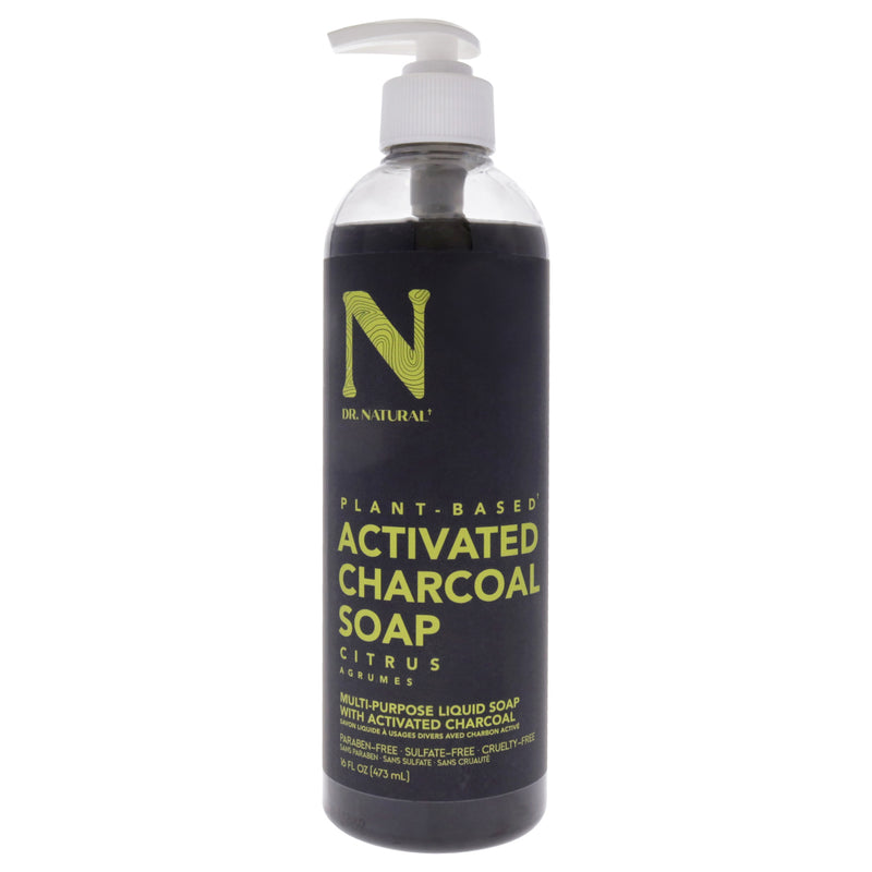 Activated Charcoal Liquid Soap - Citrus