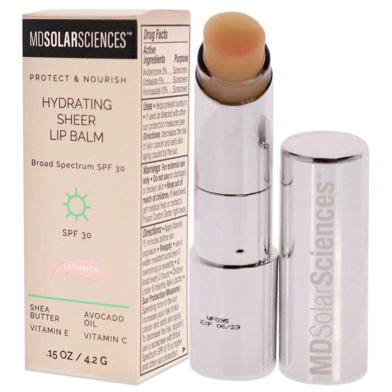 Hydrating Sheer Lip Balm SPF 30 - Shimmer