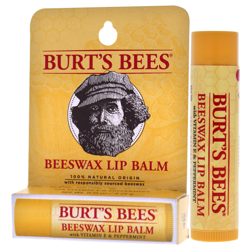 Beeswax Lip Balm With Vitamin E Peppermint Blister