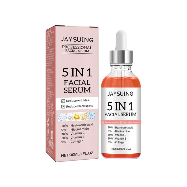 5 in 1 Face Serum Moisturizes Skin, Firming and Lightening Acne Spot Beauty Serum