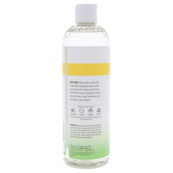 Sensitive Toner With Aloe Vera by Burts Bees for Unisex - 12 oz Toner