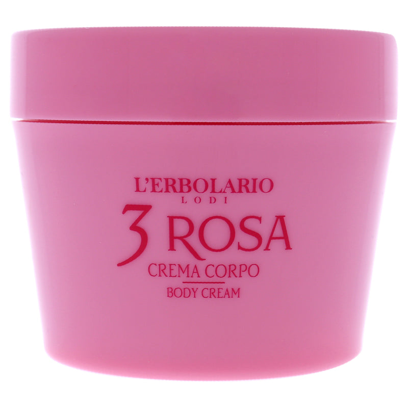 Body Cream - 3 Rosa by LErbolario for Women - 6.7 oz Body Cream