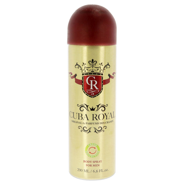 Cuba Royal by Cuba for Men - 6.6 oz Body Spray