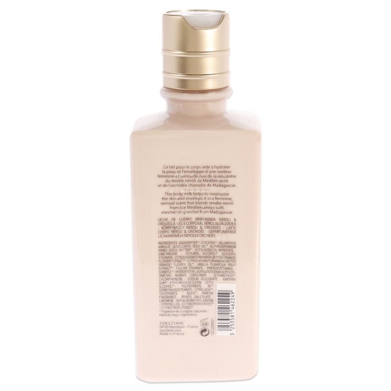 Neroli and Orchidee Body Milk by LOccitane for Women - 8.2 oz Body Milk