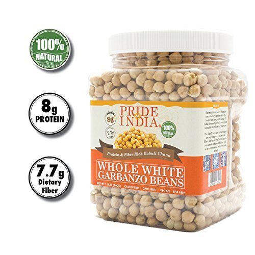 Whole White Garbanzo Beans 1.5 Lbs