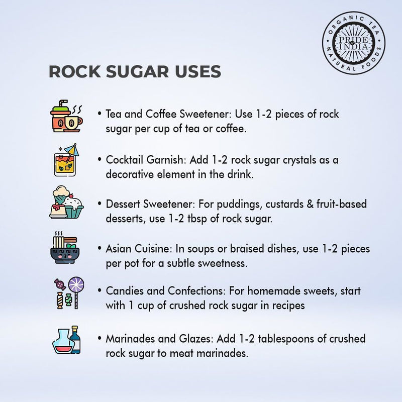 Rock Sugar Small 12 Oz