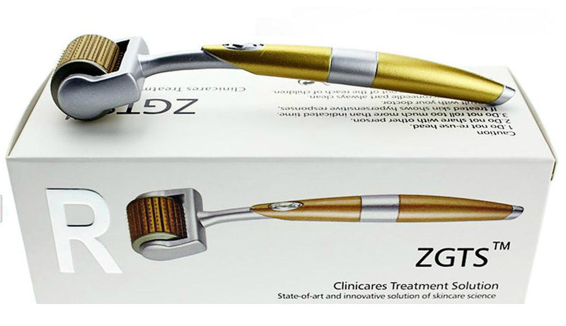 ZGTS Titanium Micro 192 Needle Derma Skin Roller Meso Acne Scar Wrinkle Anti-Age