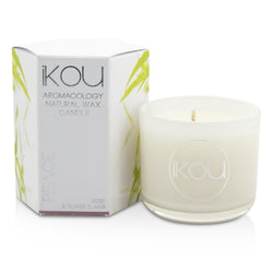 Eco-Luxury Aromacology Natural Wax Candle Glass - Peace (Rose & Ylang Ylang)