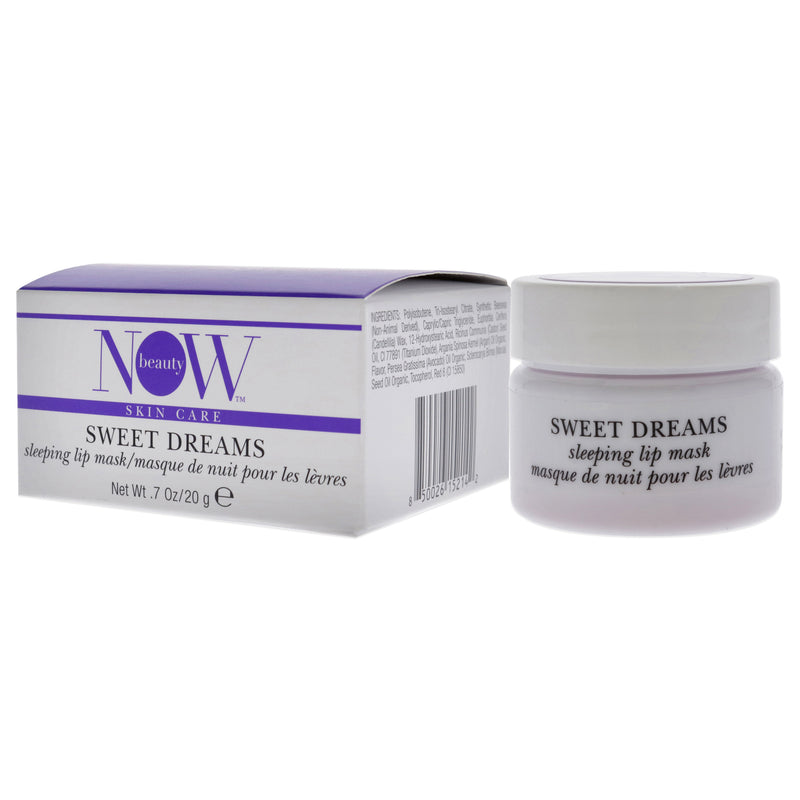 Sweet Dreams Lip Sleeping Mask by NOW Beauty for Unisex - 0.7 oz Lip Mask