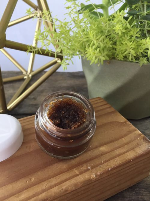 Real Organic Chocolate Lip Scrub Flaky Chapped Lips