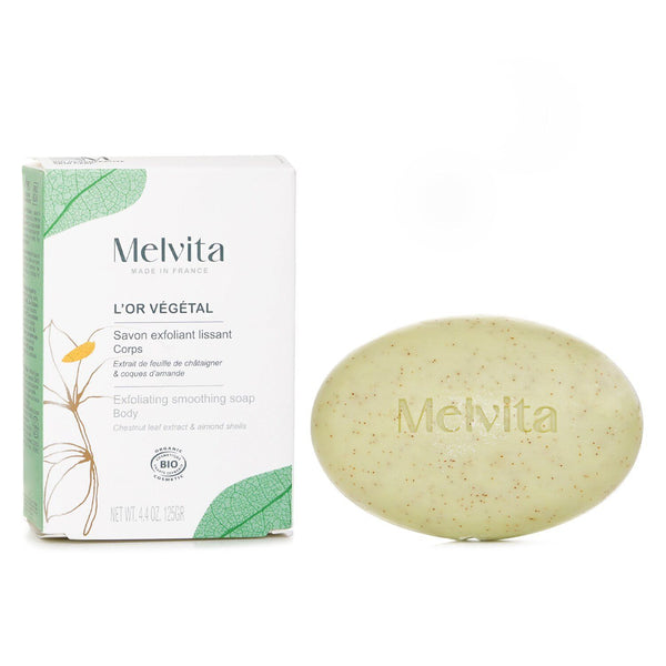 MELVITA - L'Or Vegetal Organic Exfoliating Smoothing Body Soap 051419 125g/4.4oz