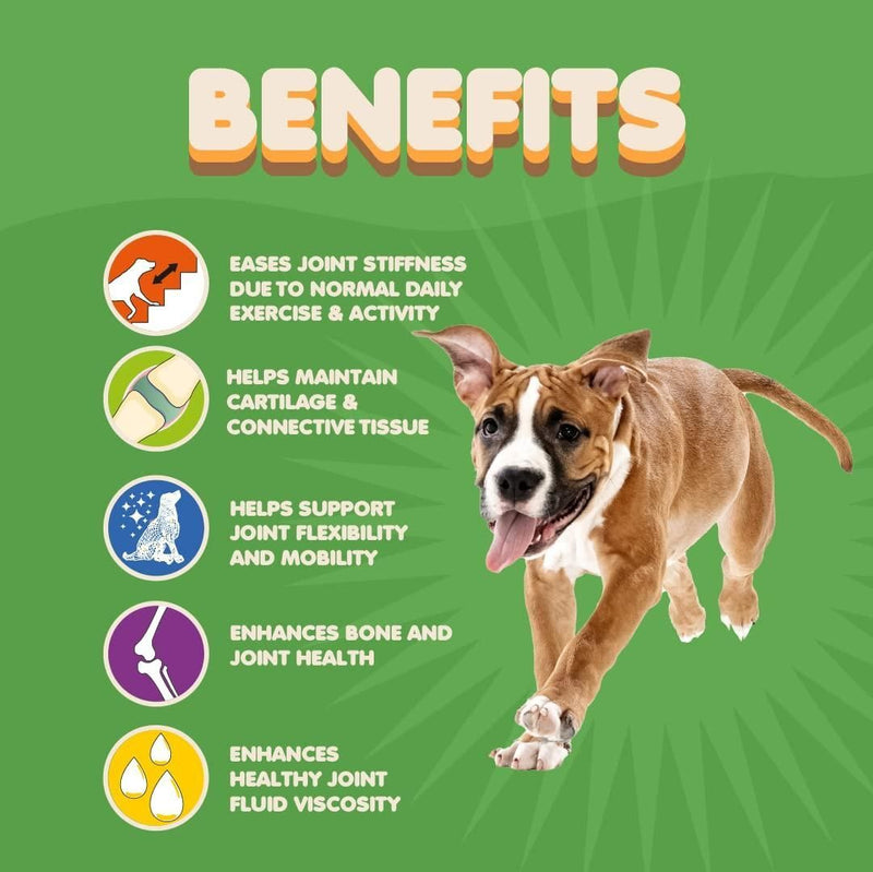 Joint Support for Dogs Collagen for Dogs and Cats Joint Supplement for Dogs with Vitamin C supports Joint Health Mobility Elasticity and Flexibility Dog Joint Supplement Large Breed and Small