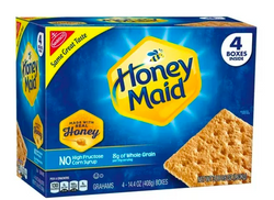 Nabisco Honey Maid Honey Graham Crackers (14.4 Ounce; 4 Pack)